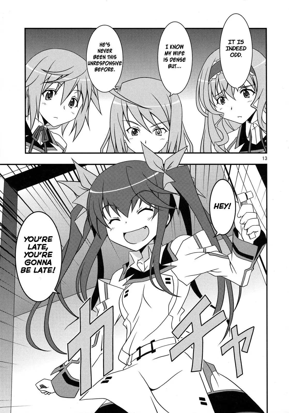 Infinite Stratos - Hungry Wolf (Doujinshi) Chapter 0 12